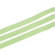 Stoffen lint ± 10mm Licht groen